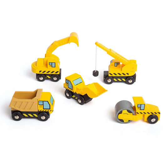 Bigjigs Rail Wooden Site Vehicles