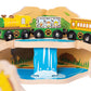 Bigjigs Rail Wooden Safari Train Set