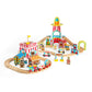 Bigjigs Wooden Fun Fair Train Set