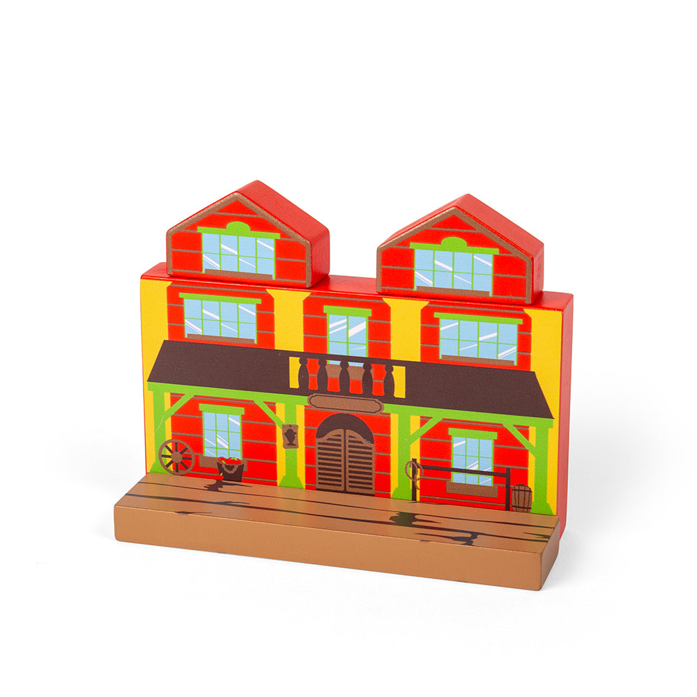 Bigjigs Wooden Wild West Train Set