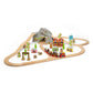 Bigjigs Wooden Wild West Train Set