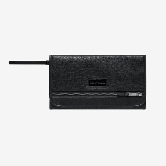 Tiba + Marl Etta Changing Clutch - Black Vegan Leather