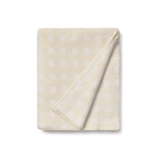Lorena Canals Knitted Blanket - Vichy Ivory