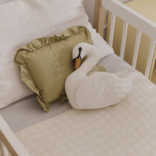 Lorena Canals Knitted Blanket - Vichy Ivory