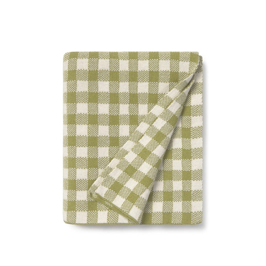 Lorena Canals Knitted Blanket - Vichy Matcha