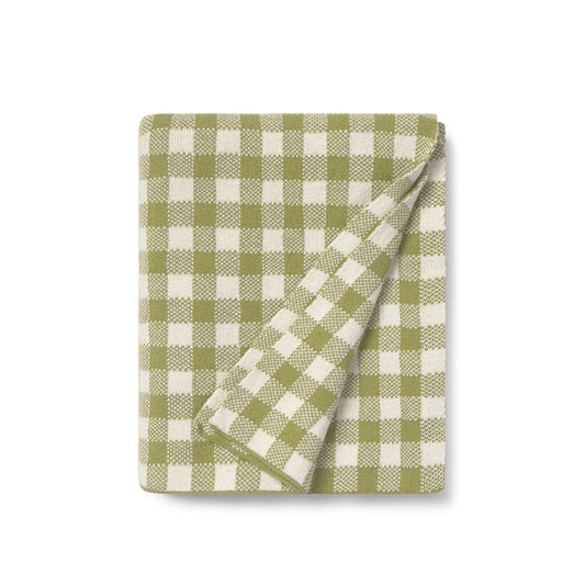 Lorena Canals Knitted Blanket - Vichy Matcha