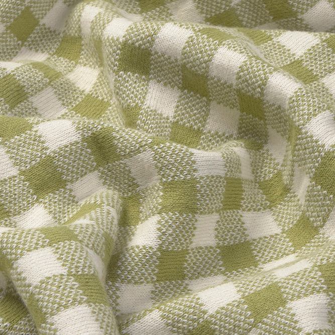 Lorena Canals Knitted Blanket - Vichy Matcha