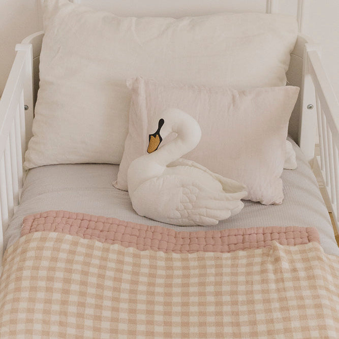 Lorena Canals Knitted Blanket - Vichy Rose
