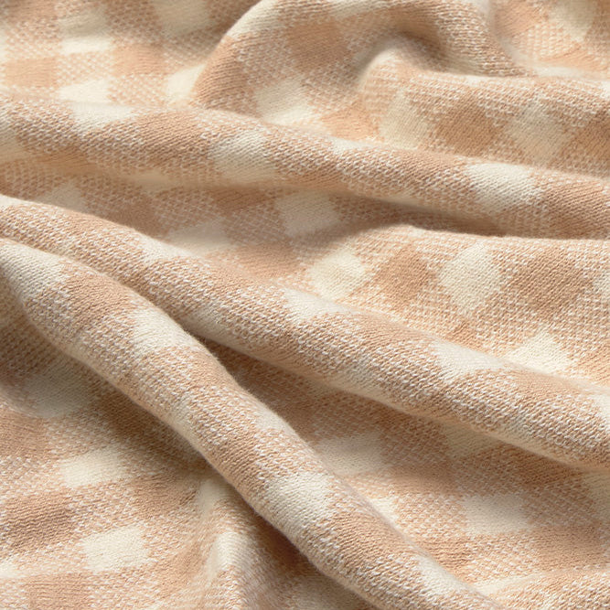 Lorena Canals Knitted Blanket - Vichy Rose