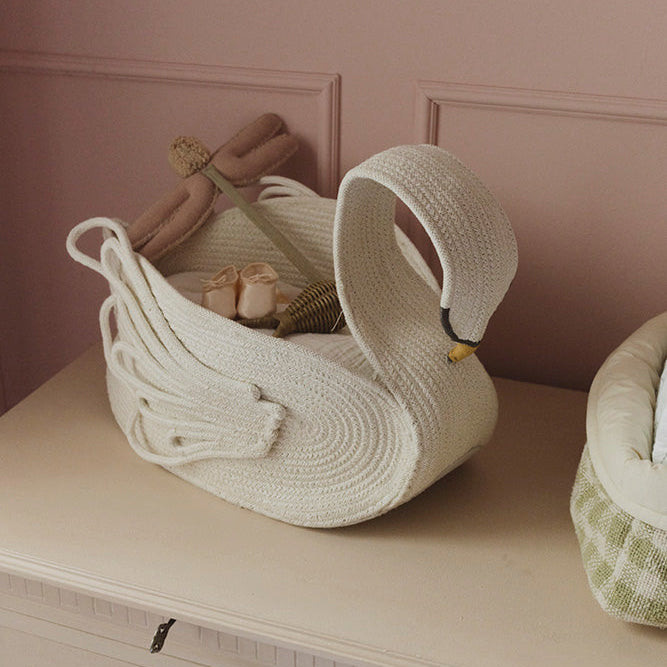 Lorena Canals Storage Basket - Swan