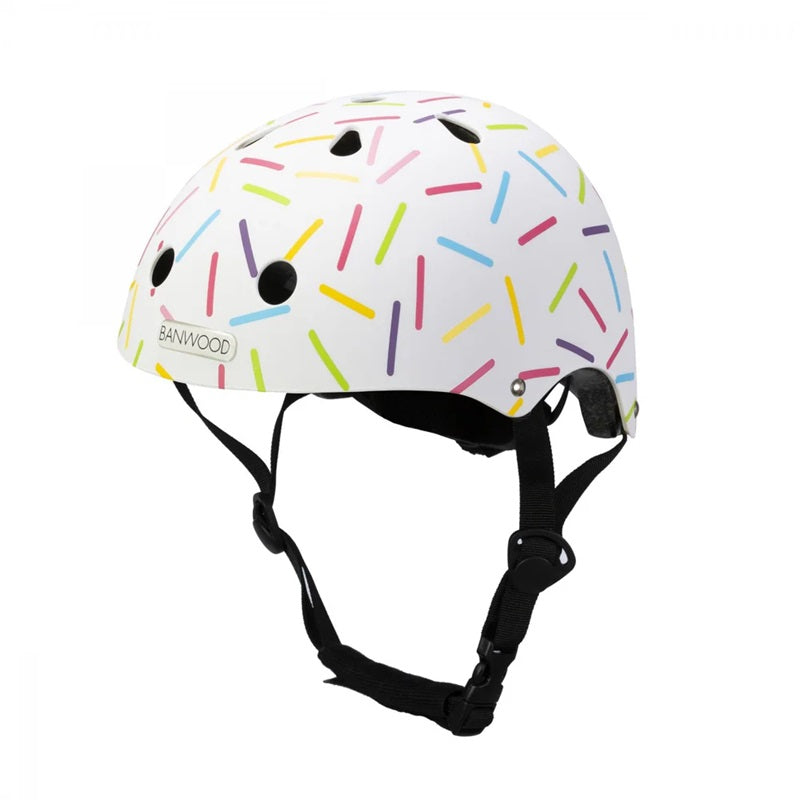 Banwood x Marest 'First Go!' Balance Bike & Basket - Allegra White