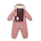 Toastie Kids Baby Quilted Onesie - Damask Pink
