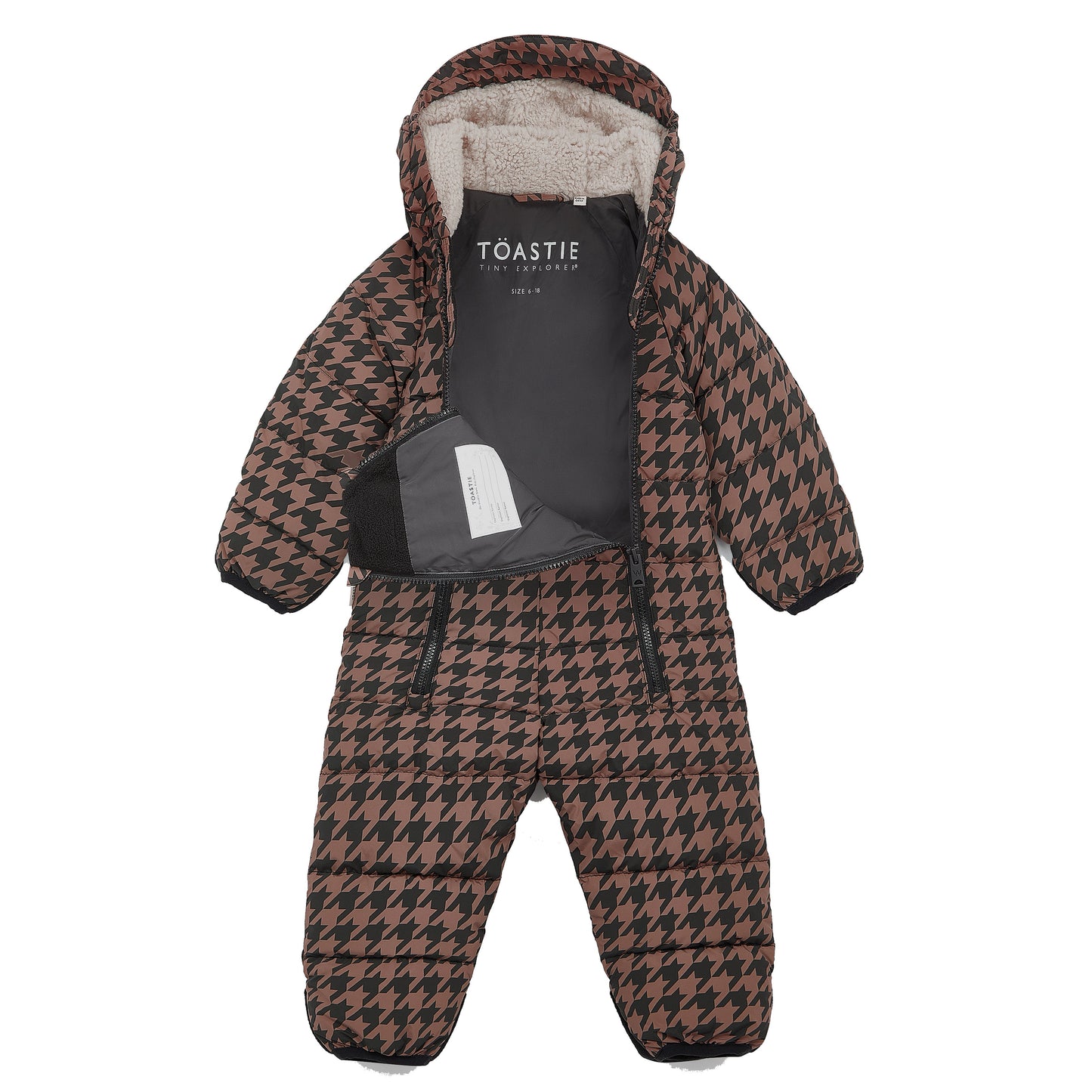 Toastie Kids Baby Cloud Onesie - Houndstooth