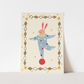 Kid of the Village Balancing Bunny Art Print