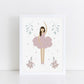 The Little Jones Ballerina Print