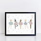 The Little Jones Ballerinas Print - Landscape