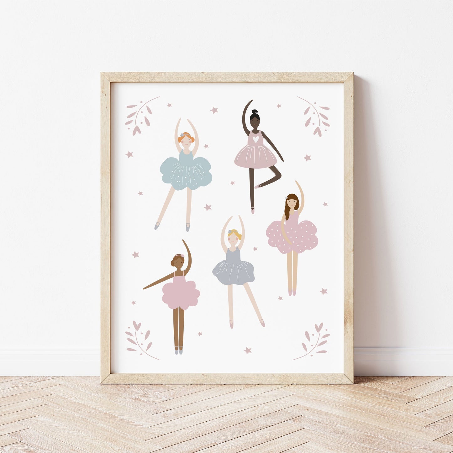 The Little Jones Ballerinas Print