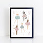 The Little Jones Ballerinas Print
