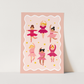 Kid of the Village Ballerinas Art Print