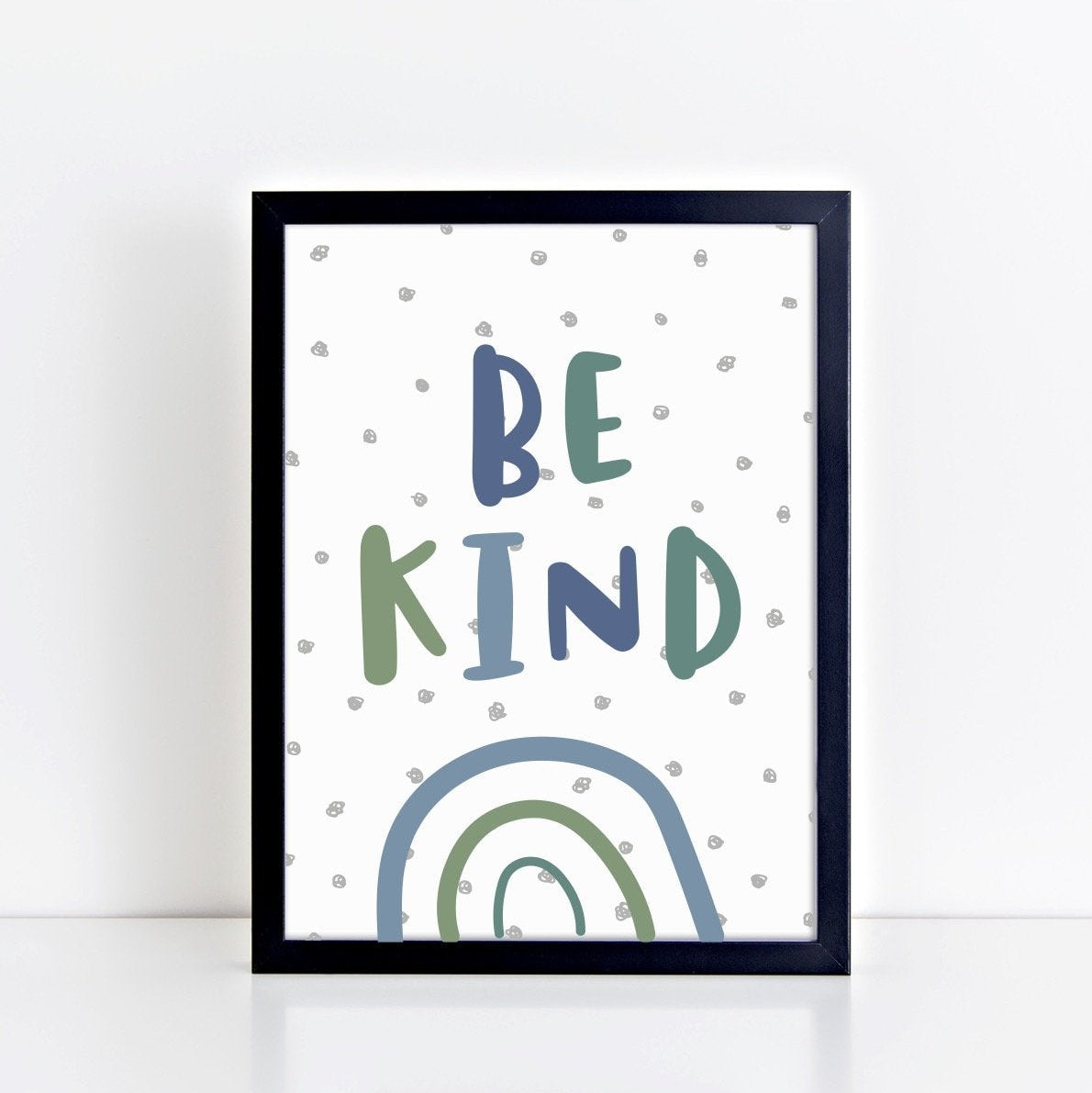 The Little Jones Be Kind Print - Blues