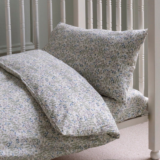 Avery Row Organic Cotton Cotbed Bedding Set - Riverbank