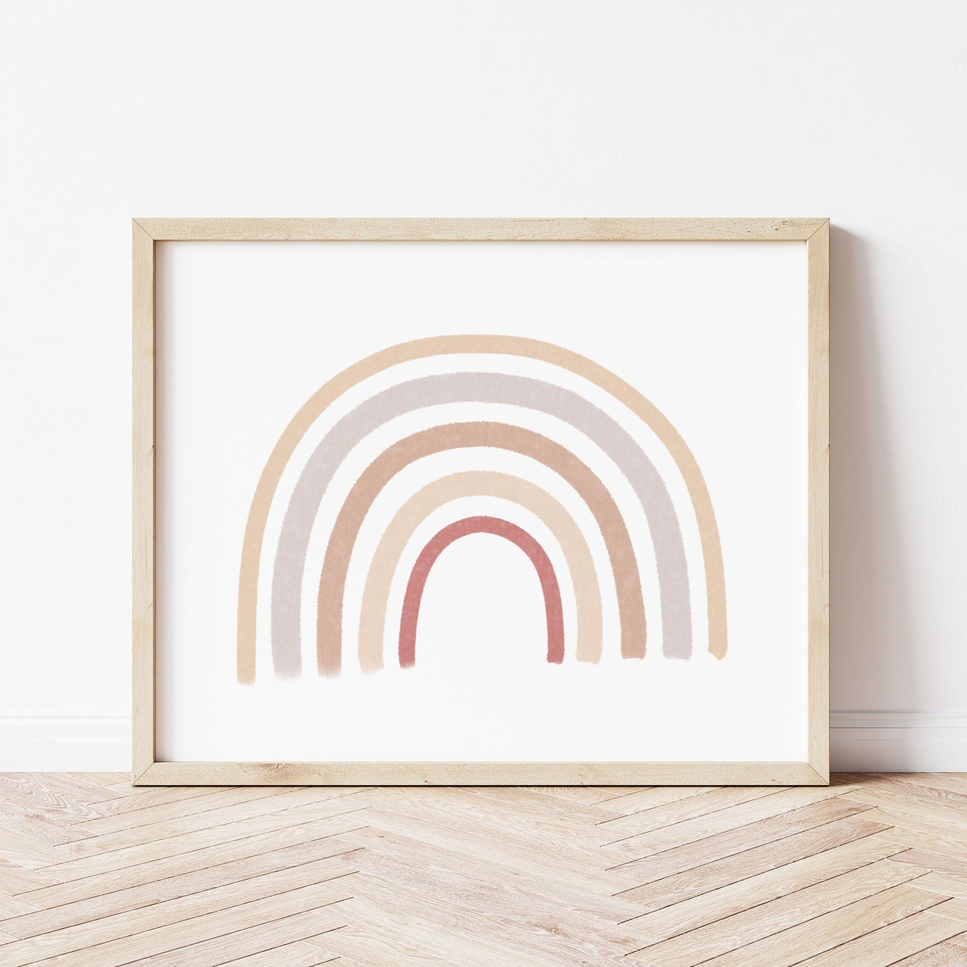 The Little Jones Boho Rainbow Print