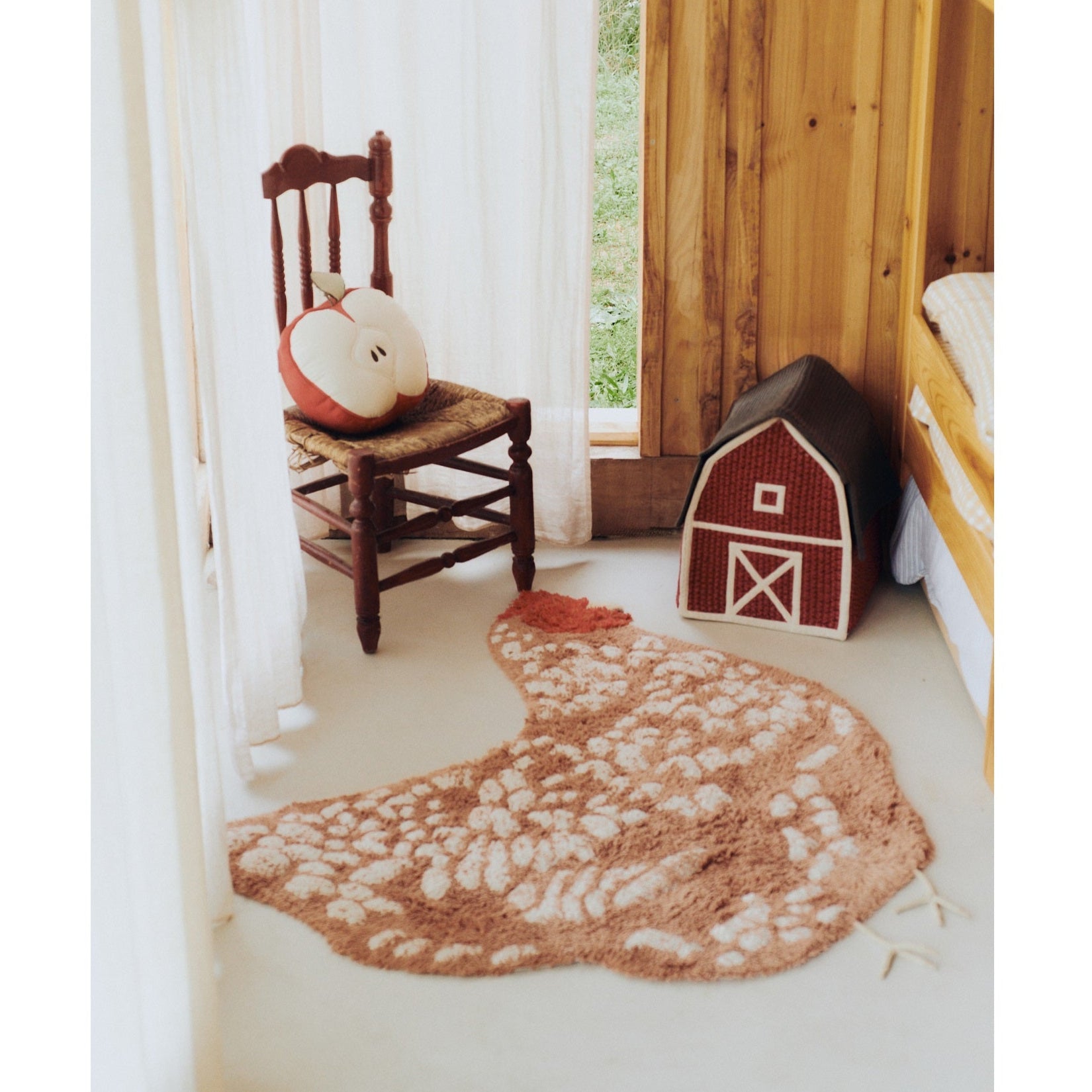 Lorena Canals Washable Rug - Chicken