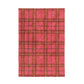 Lorena Canals Washable Rug - Tartan - Vintage Red