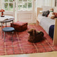 Lorena Canals Washable Rug - Tartan - Vintage Red