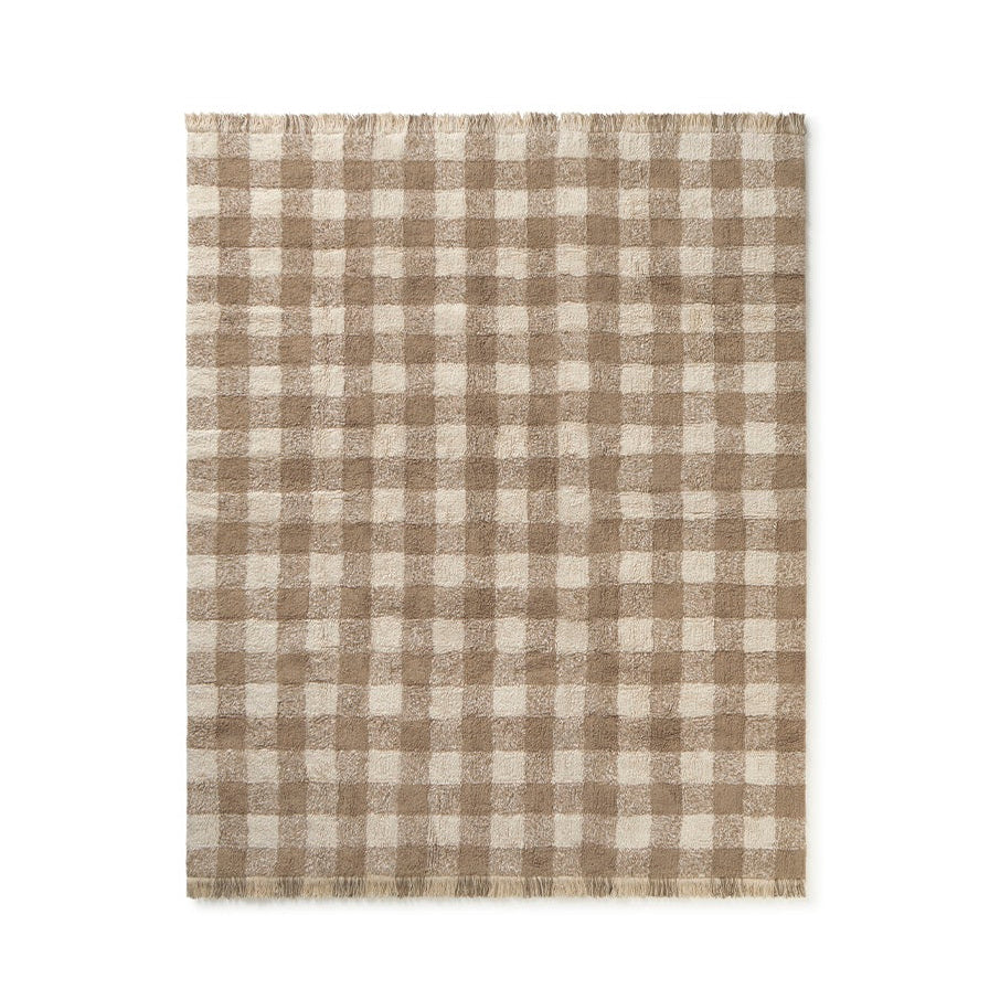 Lorena Canals Washable Rug - Vichy Maroon