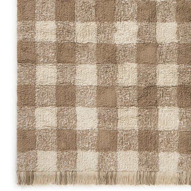 Lorena Canals Washable Rug - Vichy Maroon