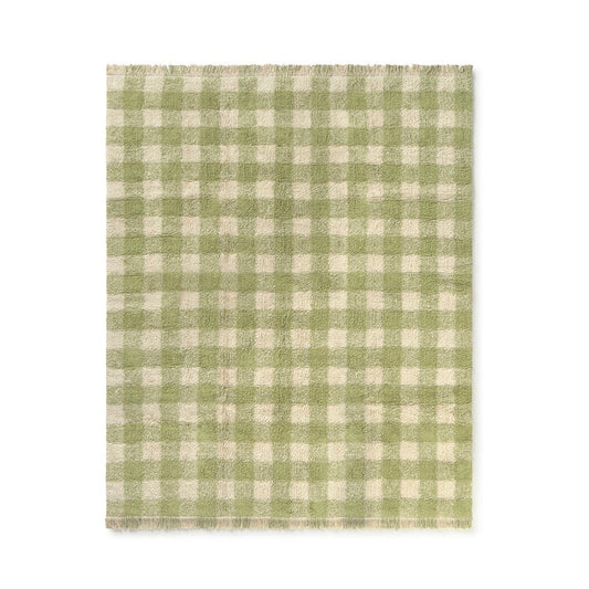 Lorena Canals Washable Rug - Vichy Matcha