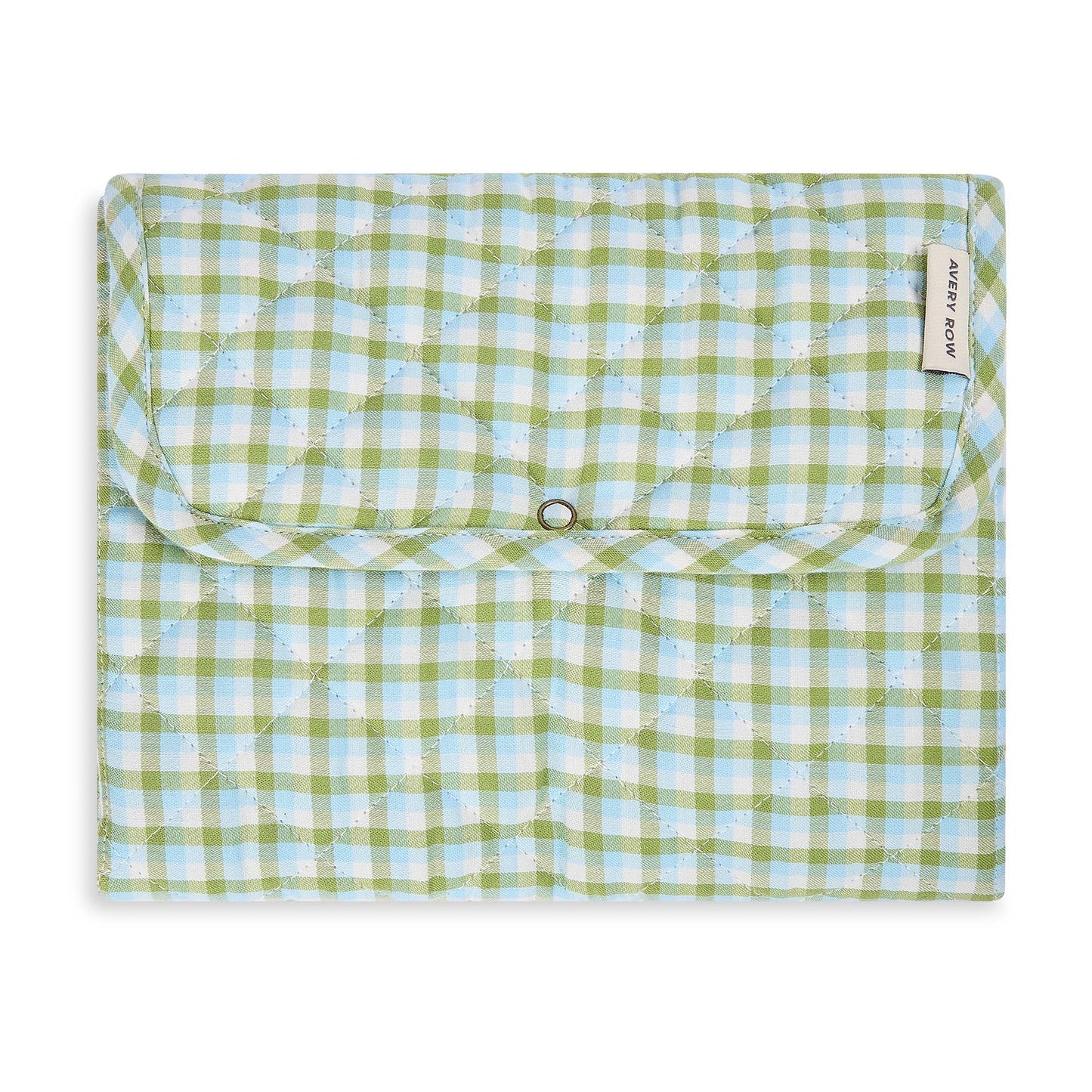 Avery Row Travel Baby Changing Mat - Greenhouse Gingham