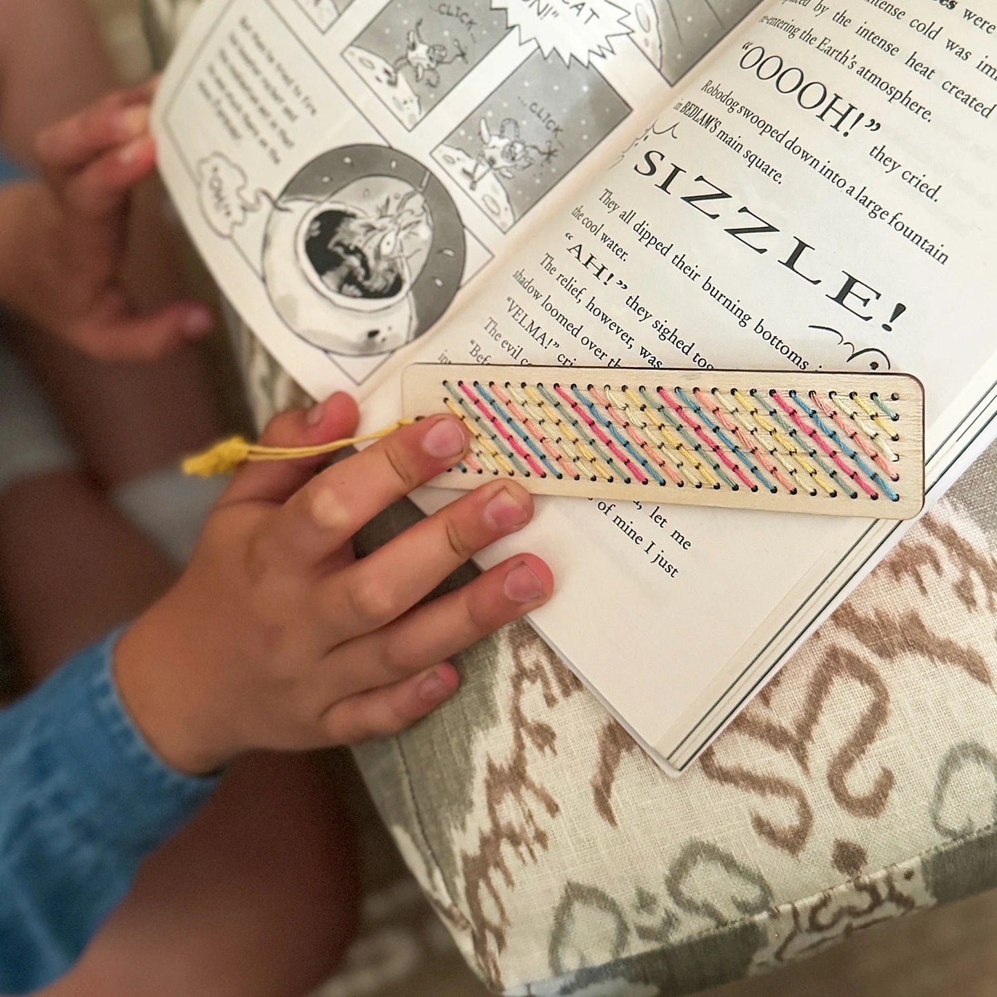 Cotton Twist DIY Stitched Tassel Bookmark Kit