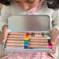 Cotton Twist Watercolour Pencils Set - Bright Mix