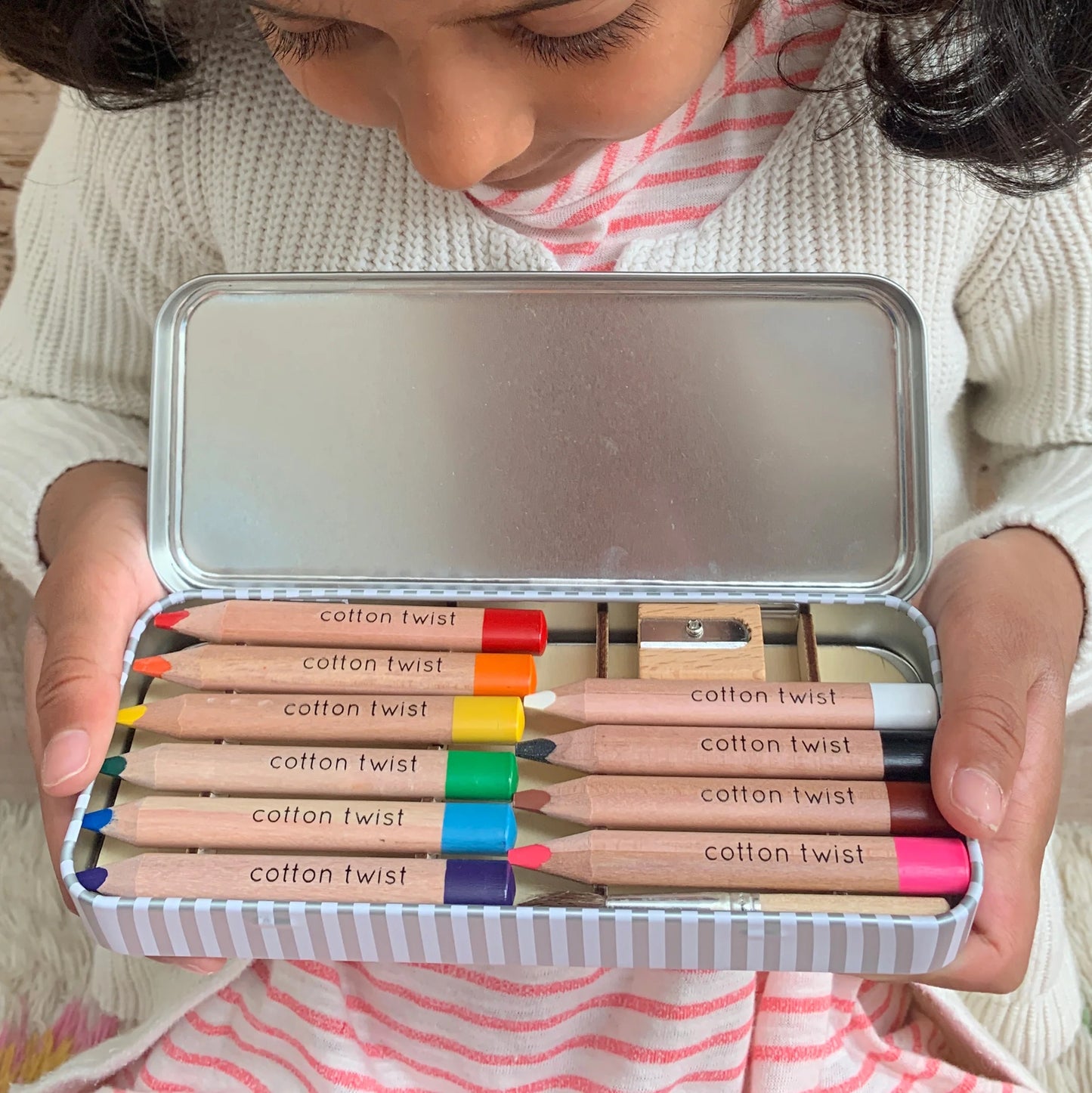 Cotton Twist Watercolour Pencils Set - Bright Mix