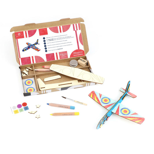 Cotton Twist DIY Plane Craft Kit