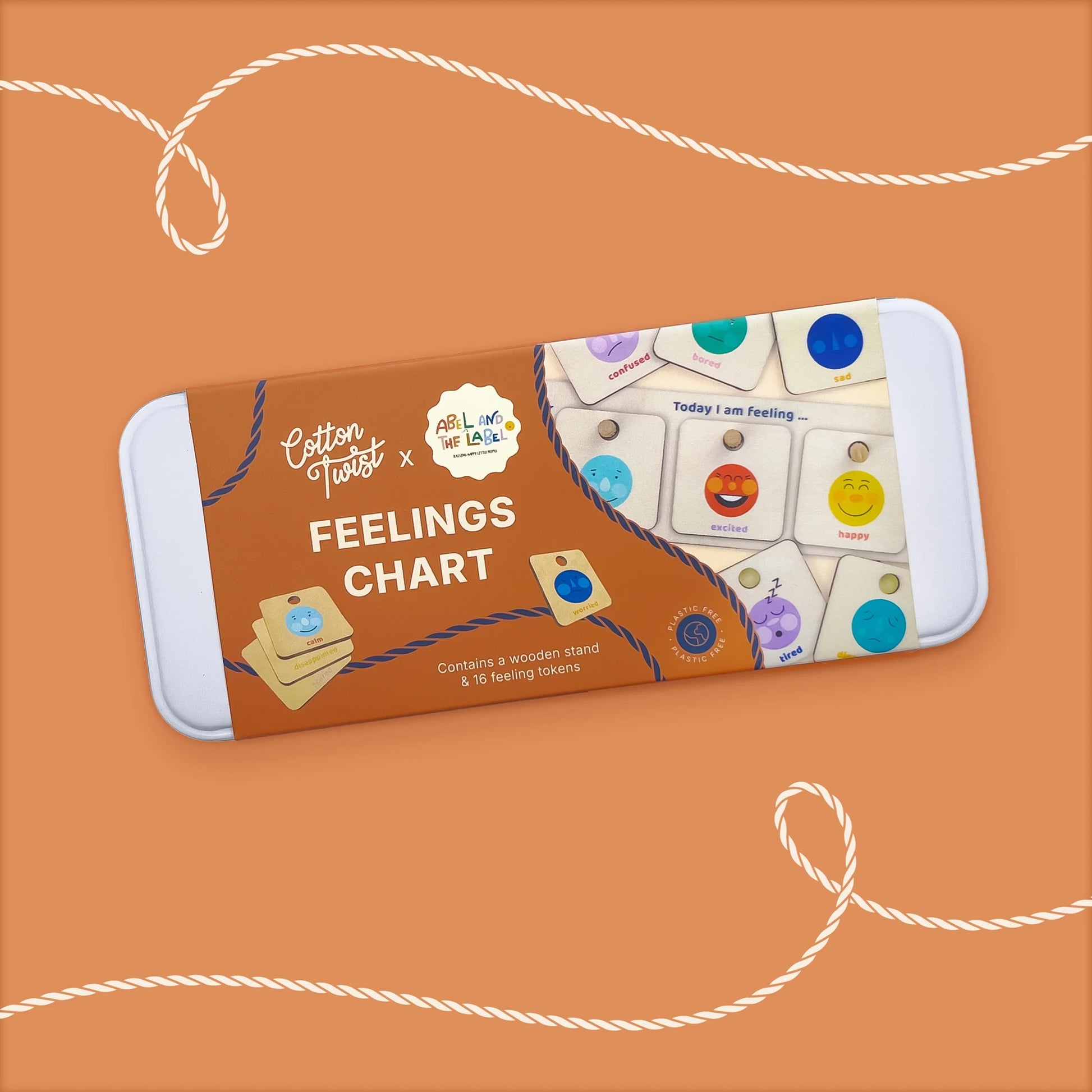 Cotton Twist Children's Feelings Chart