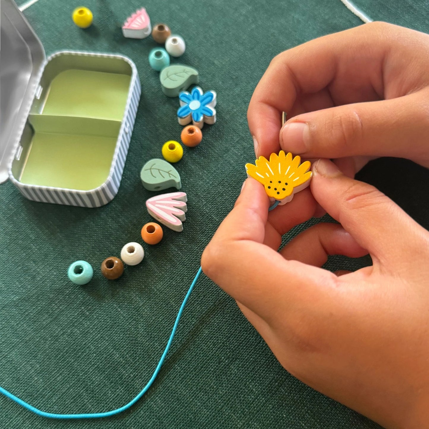 Cotton Twist Wildflower Bracelet Kit