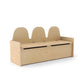 Oeuf NYC Camel Storage Bench - Birch