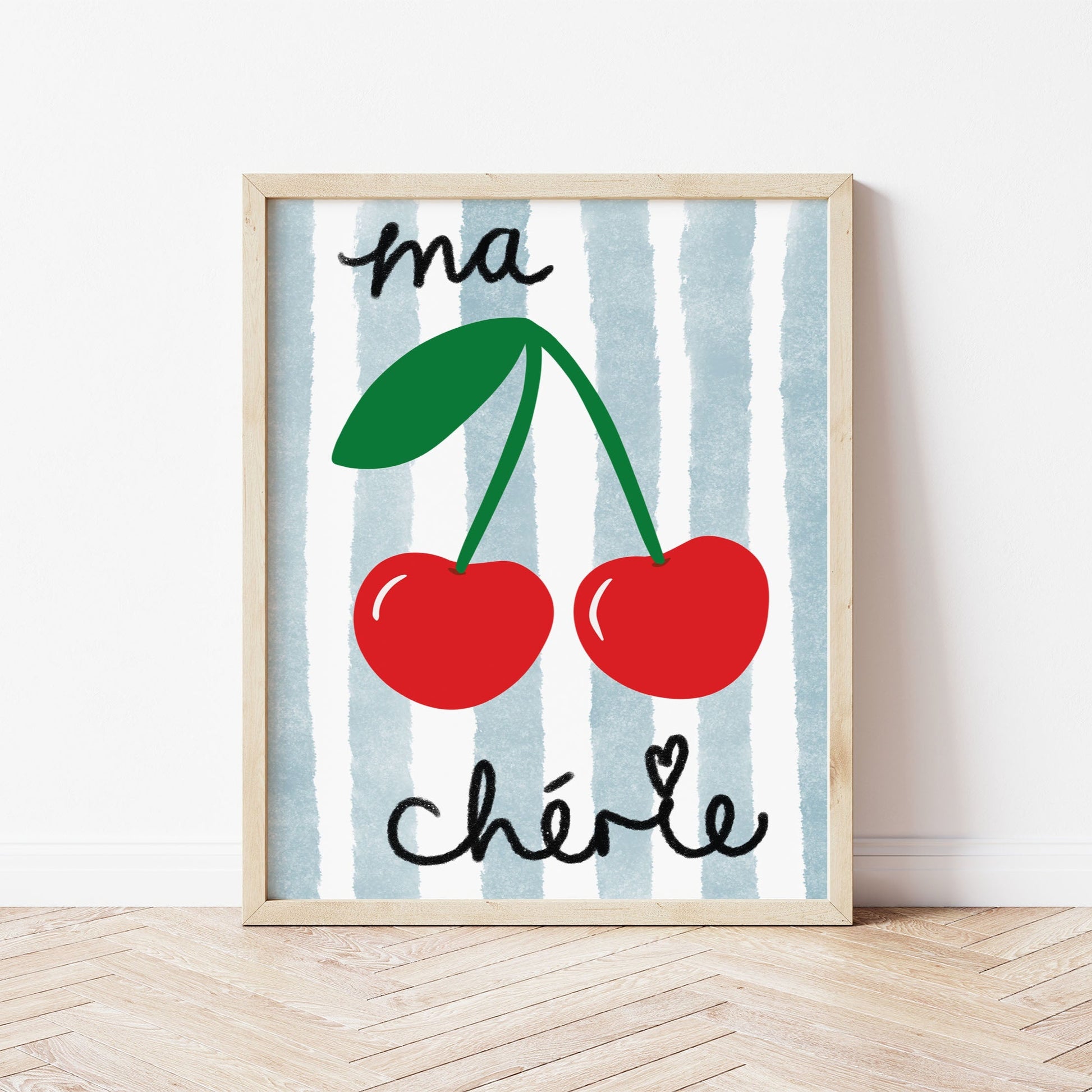 The Little Jones Cherries Ma Cherie Print