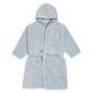 Avery Row Children's Towelling Robe - Quail