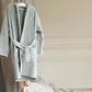 Avery Row Children's Towelling Robe - Quail