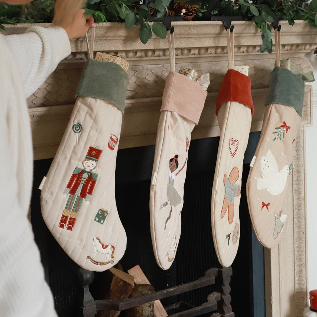 Avery Row Christmas Stocking - Gingerbread Man