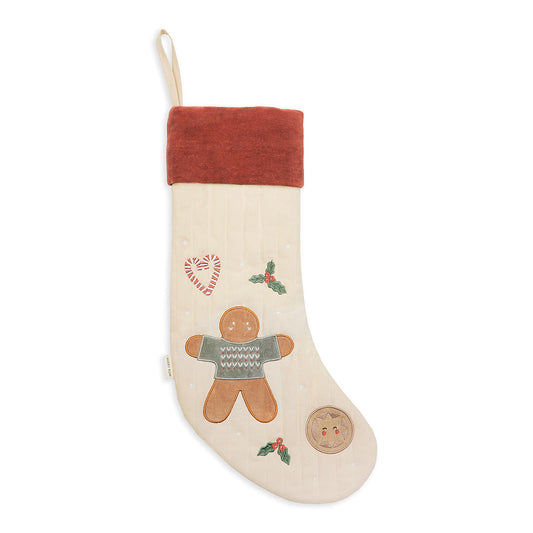 Avery Row Christmas Stocking - Gingerbread Man