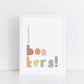 The Little Jones Completely Bonkers Print - Muted Tones