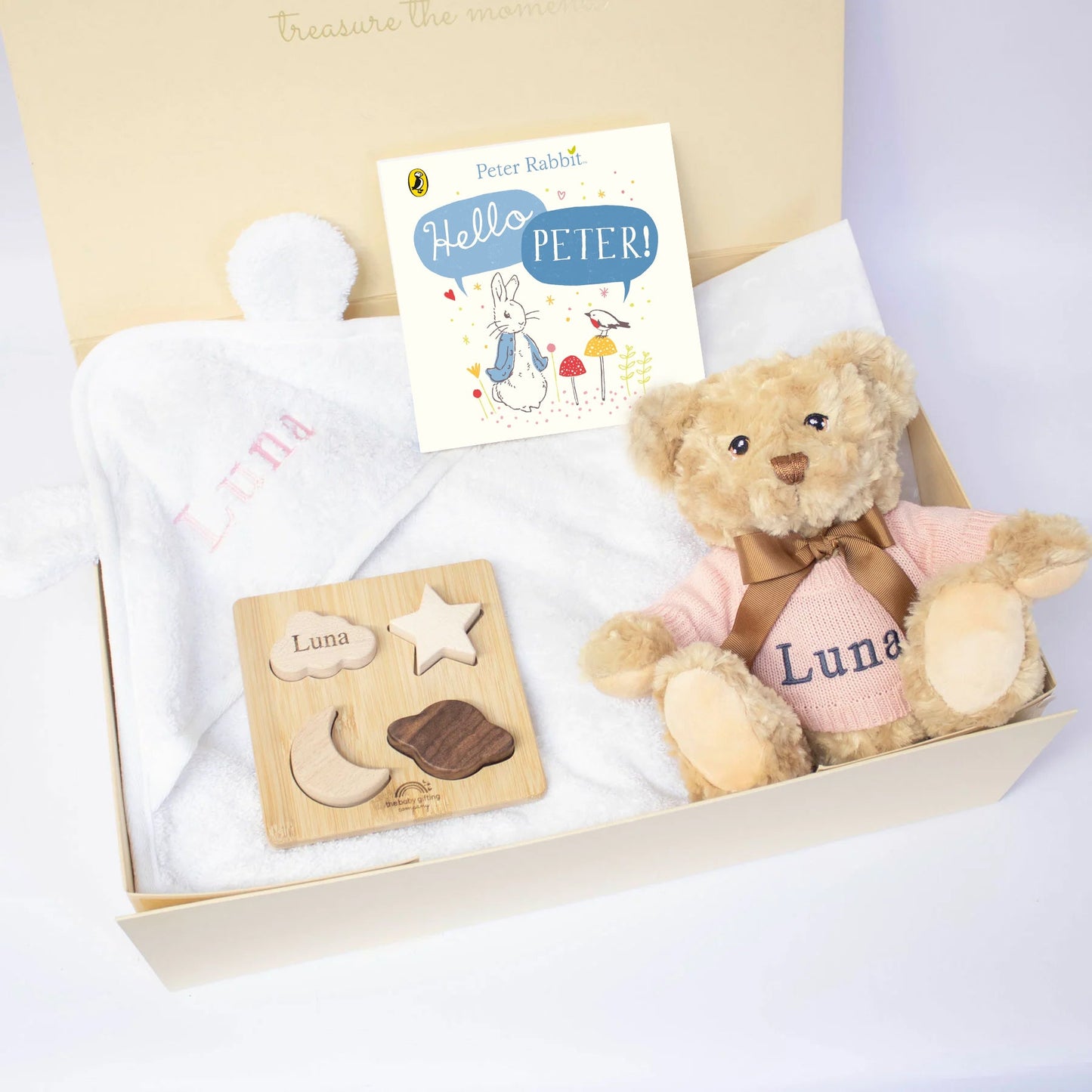 Cosmic Personalised Baby Gift Set by The Baby Gifting Co.