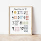 The Little Jones Counting to 10 Print