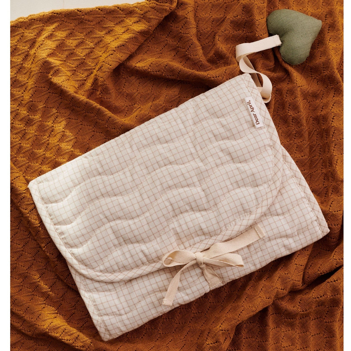 Dear April River Changing Mat - Mini Check