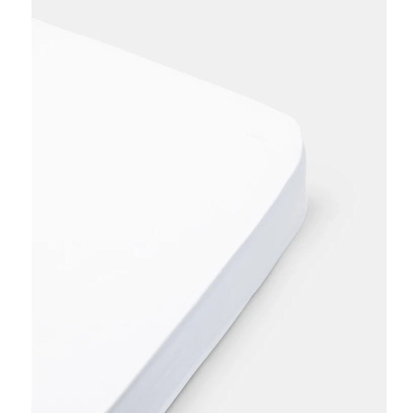 Dear April Bea Fitted Junior Sheet - 68 x 162cm - Simply White